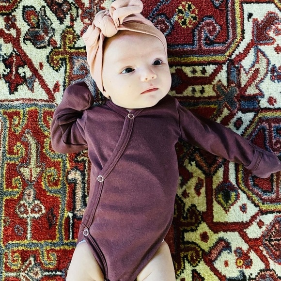 Loved baby plum preemie NB long sleeve organic cotton - Picture 1 of 5
